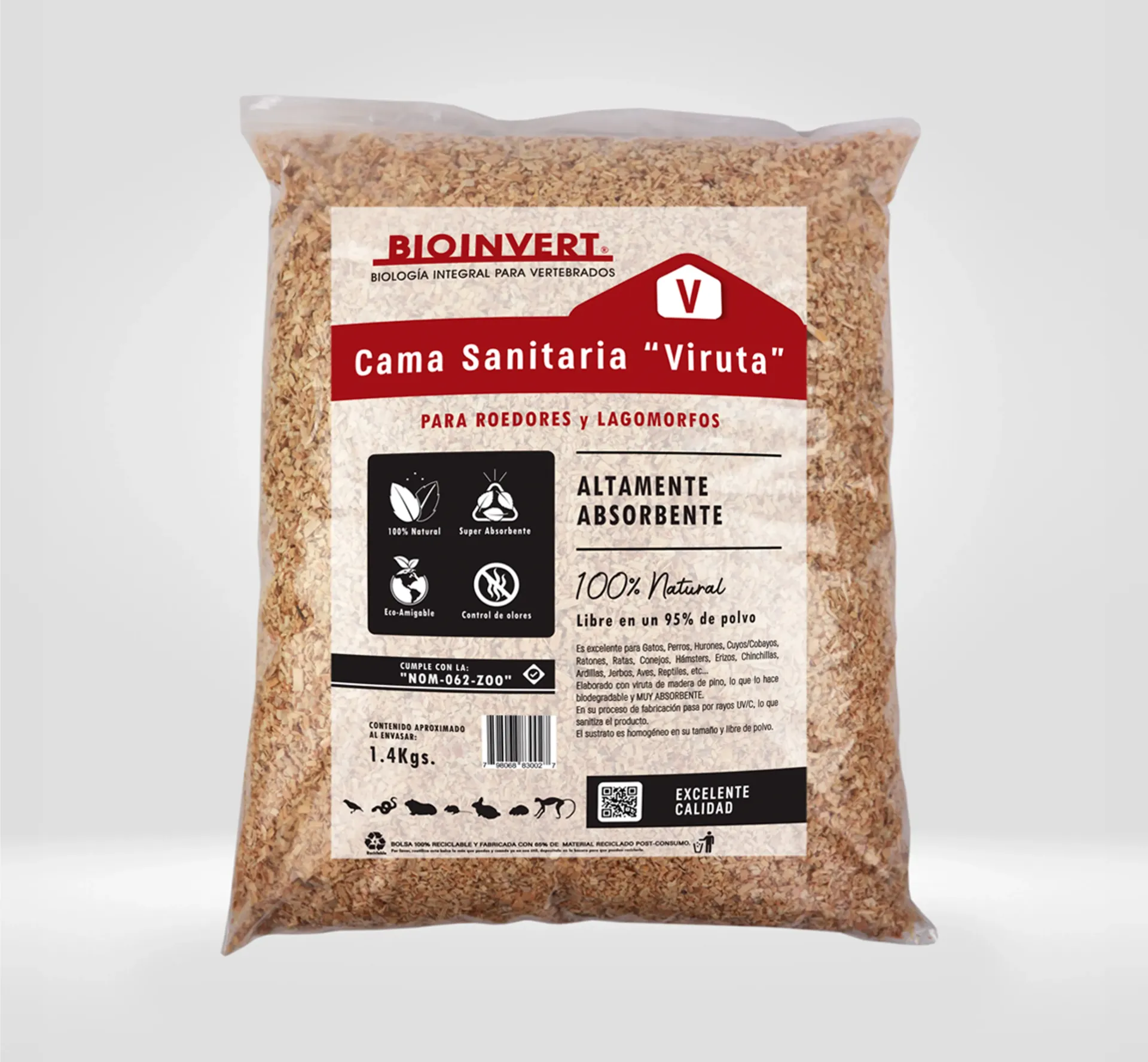 [PTPRVI-0014] Viruta de 1.4 Kg